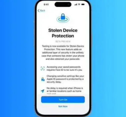 遵义苹果授权维修店分享被盗设备保护功能开启方法 