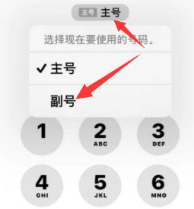 遵义苹果14维修店分享iPhone 14 Pro Max使用副卡打电话的方法 