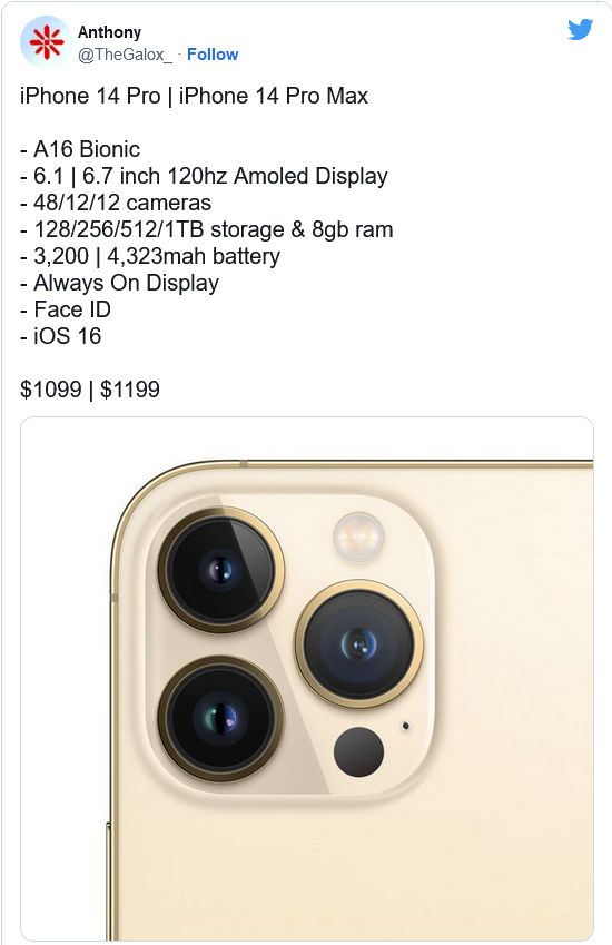 遵义苹果14维修分享iPhone 14全系涨价 