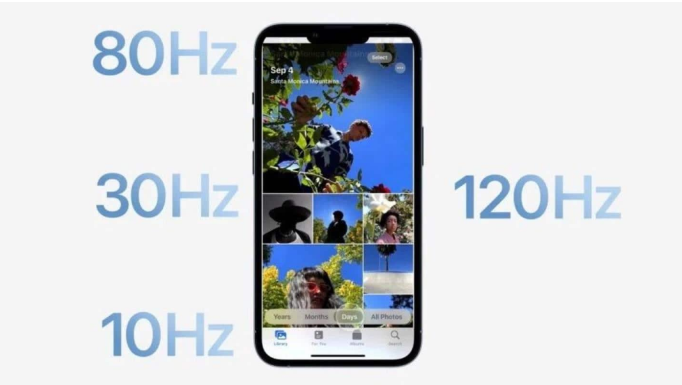 遵义苹果14维修分享iPhone 14有高刷吗 