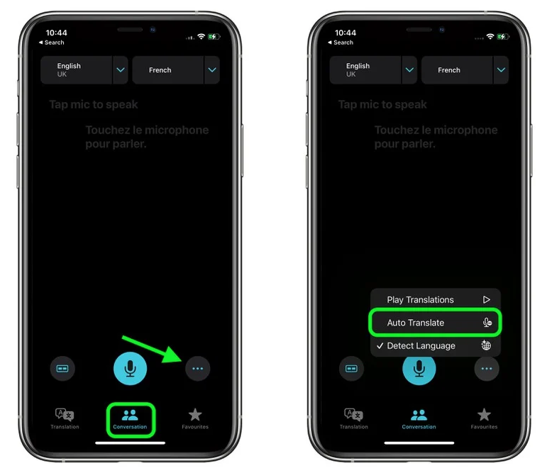 遵义苹果手机维修分享iOS 15 “翻译” App 新改进 