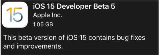 遵义苹果手机维修分享如何升级到iOS15.0 beta5 