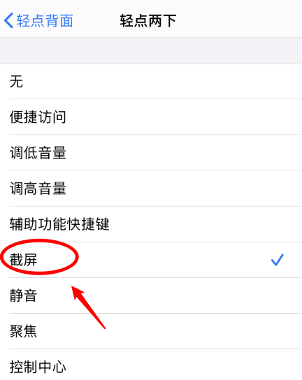 遵义苹果手机维修分享iPhone12如何启用双击截屏 